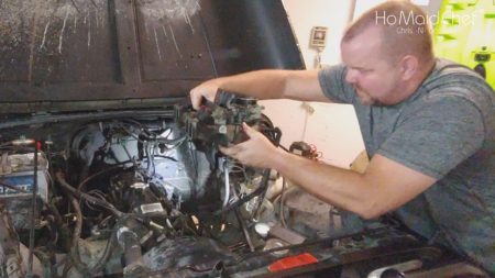 Removing the Intake and Exhaust Manifold on a Jeep Wrangler YJ - Chris Does What