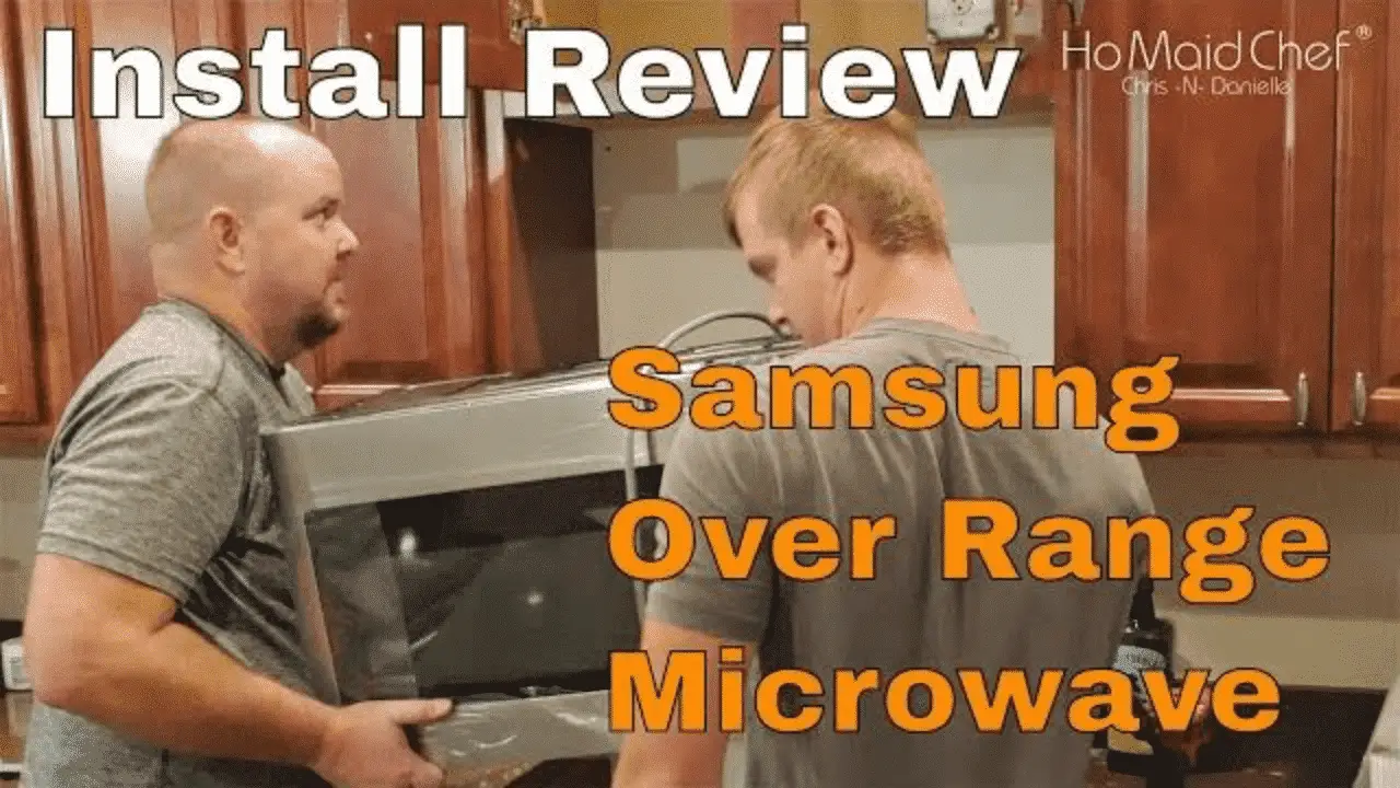 How To Install Microwave Over The Range - Chris Does What