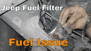 How To Replace Fuel Filter || Jeep Sputtering E08