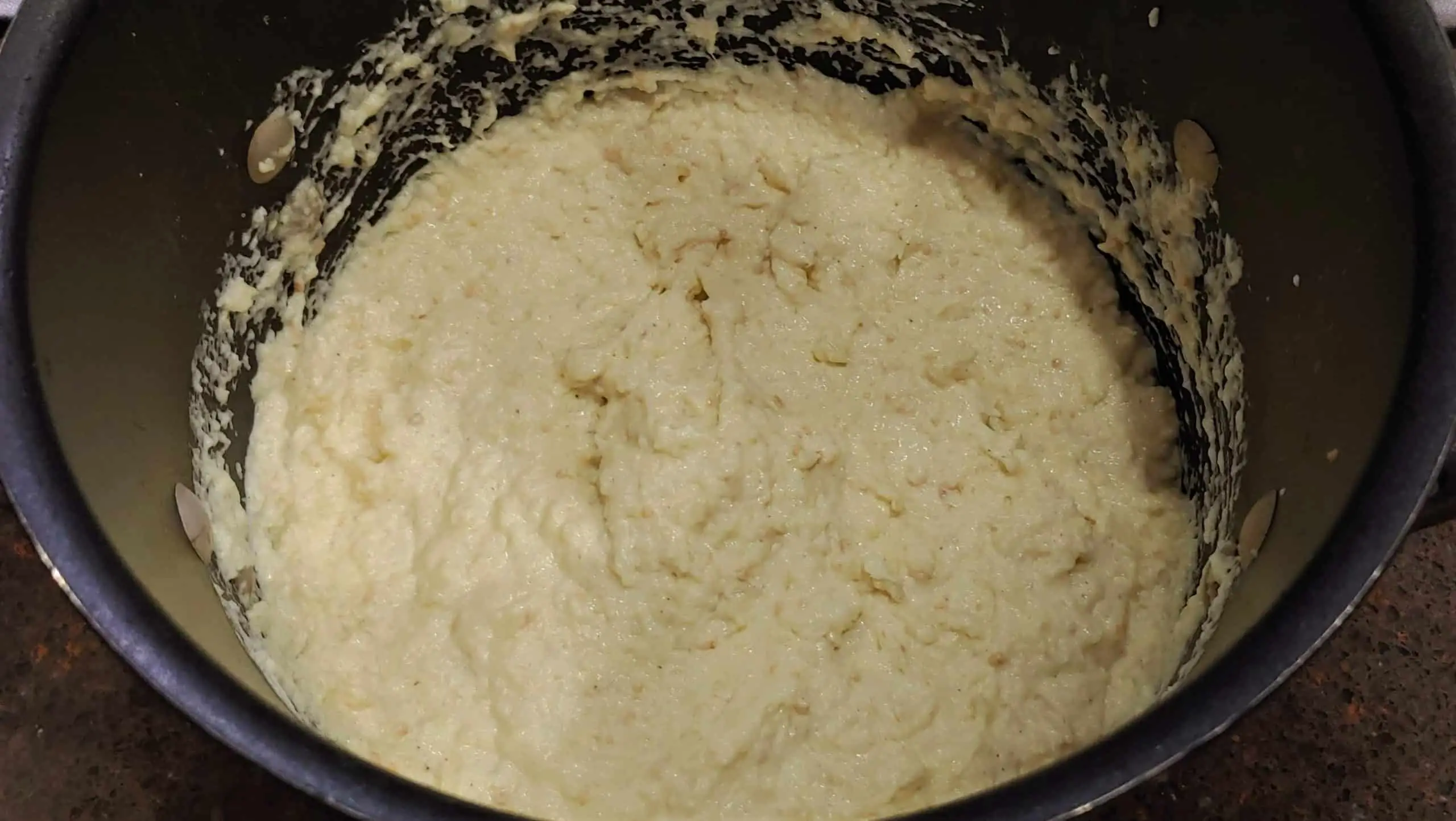 Mashed Cauliflower with Cream Cheese - Dining in with Danielle