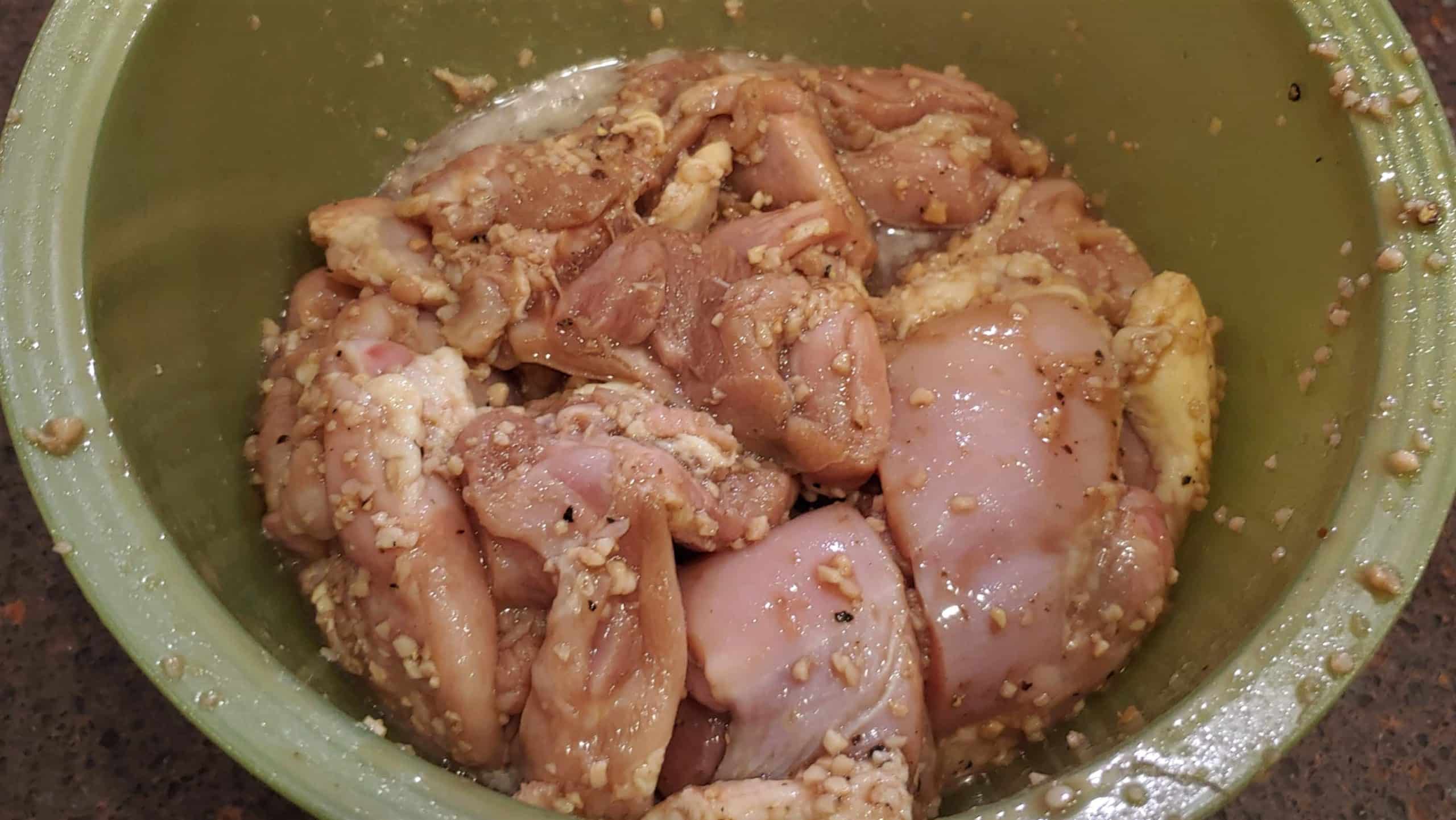 Marinated Bacon Wrapped Boneless Chicken Thighs! Boneless Chicken Thighs - Dining in with Danielle