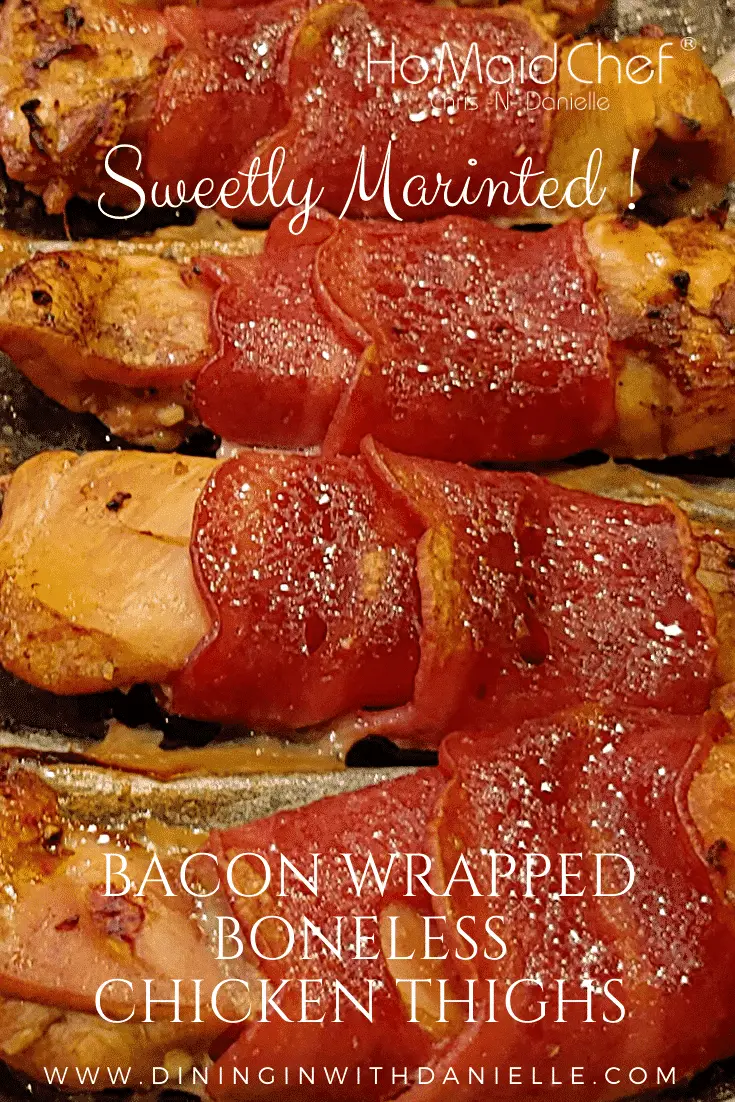 Bacon Wrapped Chicken - Dining in with Danielle