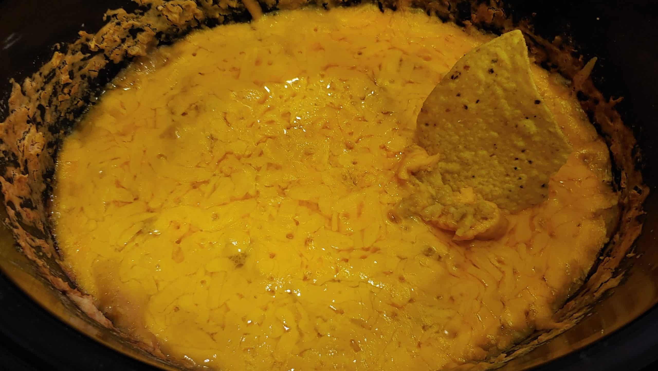 Cheesy and Full of Beans, Flavored with Taco Flavors! Slow Cooker Hummus - Dining in with Danielle
