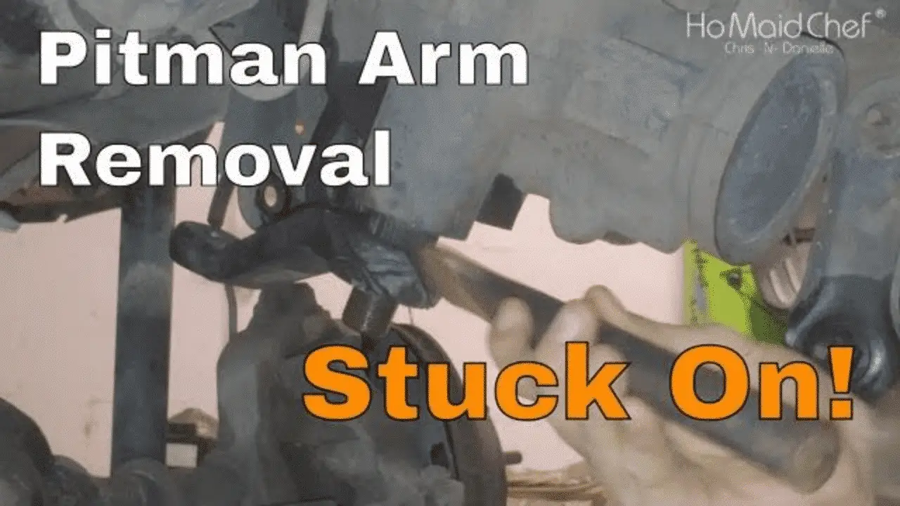 How To Remove Stuck Pitman Arm - Chris Does What