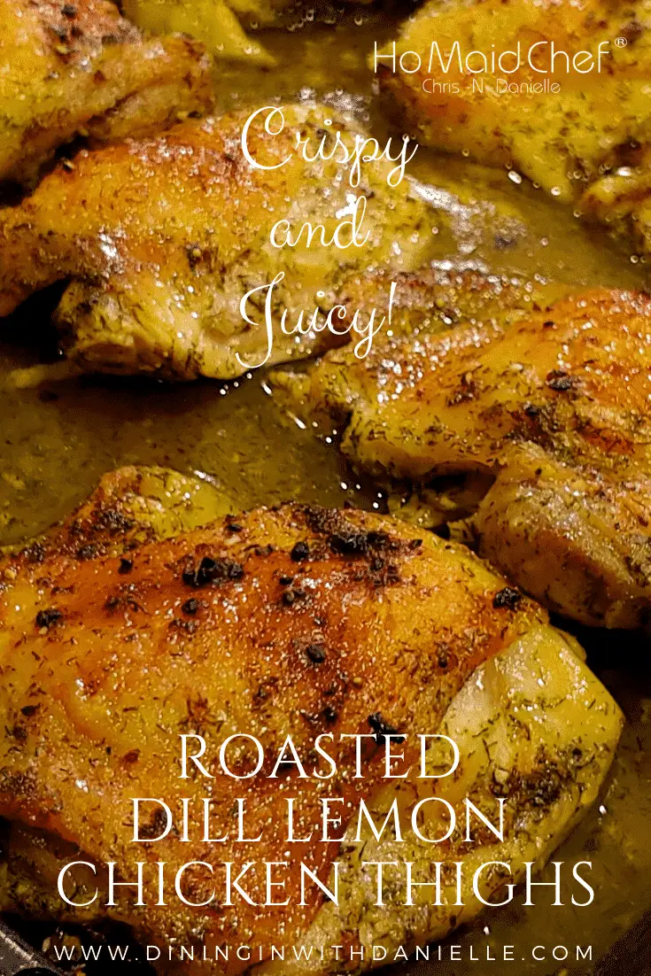 bone in chicken thighs - Dining in with Danielle