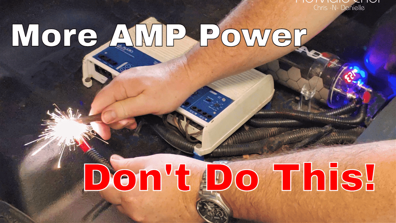 How To Install A Capacitor On Your Amplifier And What Not To Do - Chris Does What