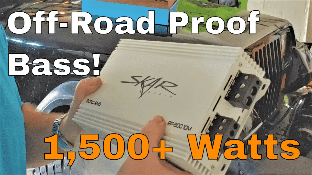 Install And Review Skar 1,500 Watt Marine Amplifier - Chris Does What