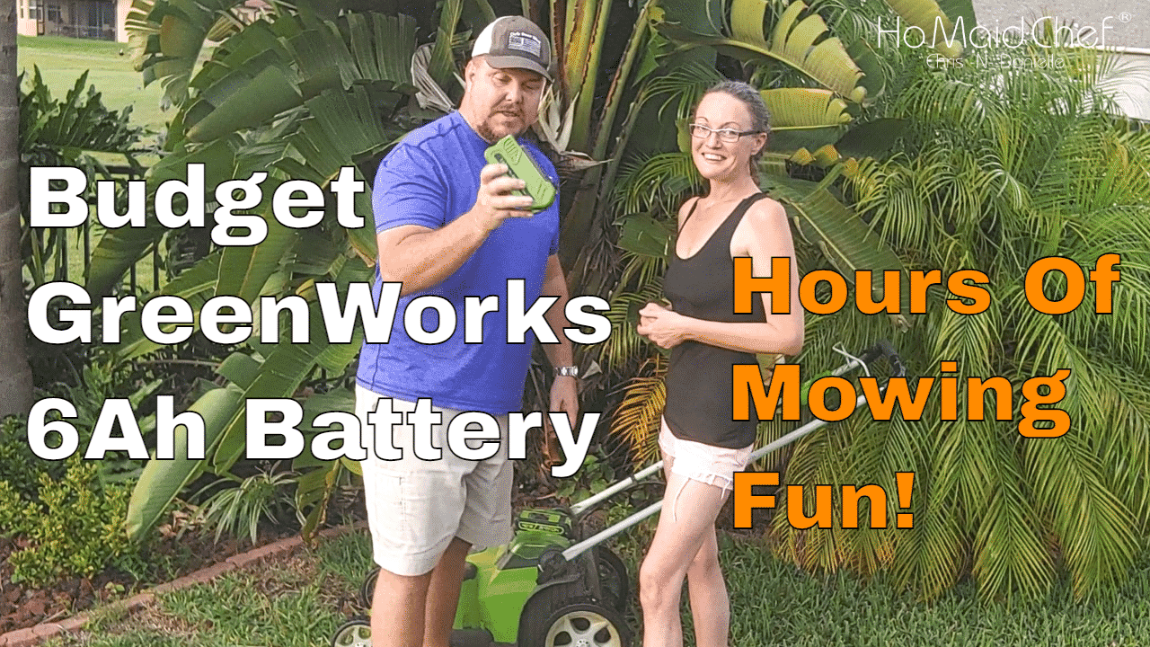 4 Month Review GreenWorks 40v 6Ah Battery - Chris Does What
