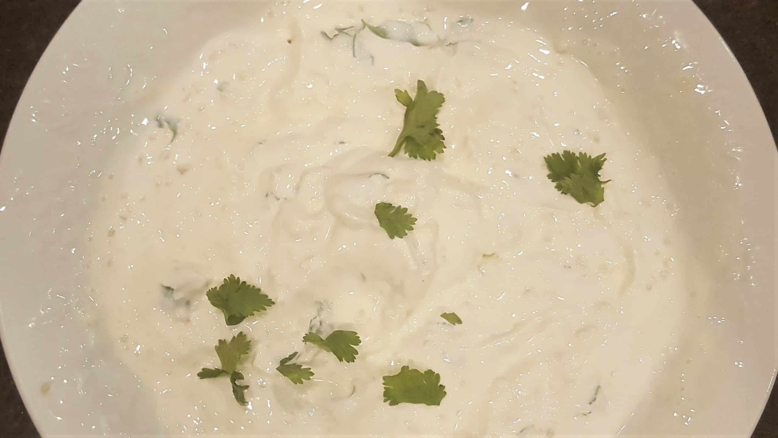 Creamy sauce - Dining in with Danielle