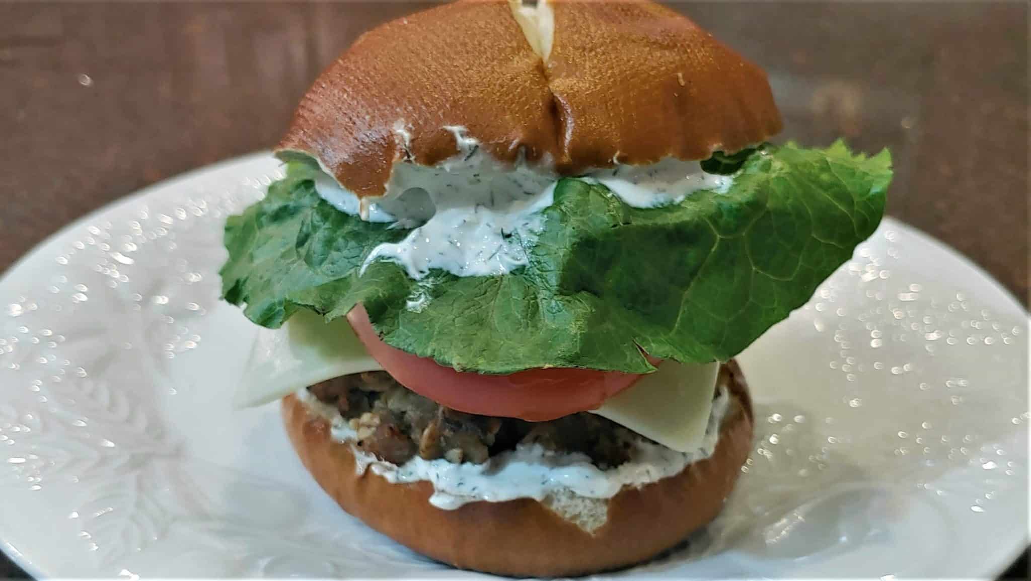 Oven Baked Garlic Balsamic Turkey Burgers Dining in with Danielle