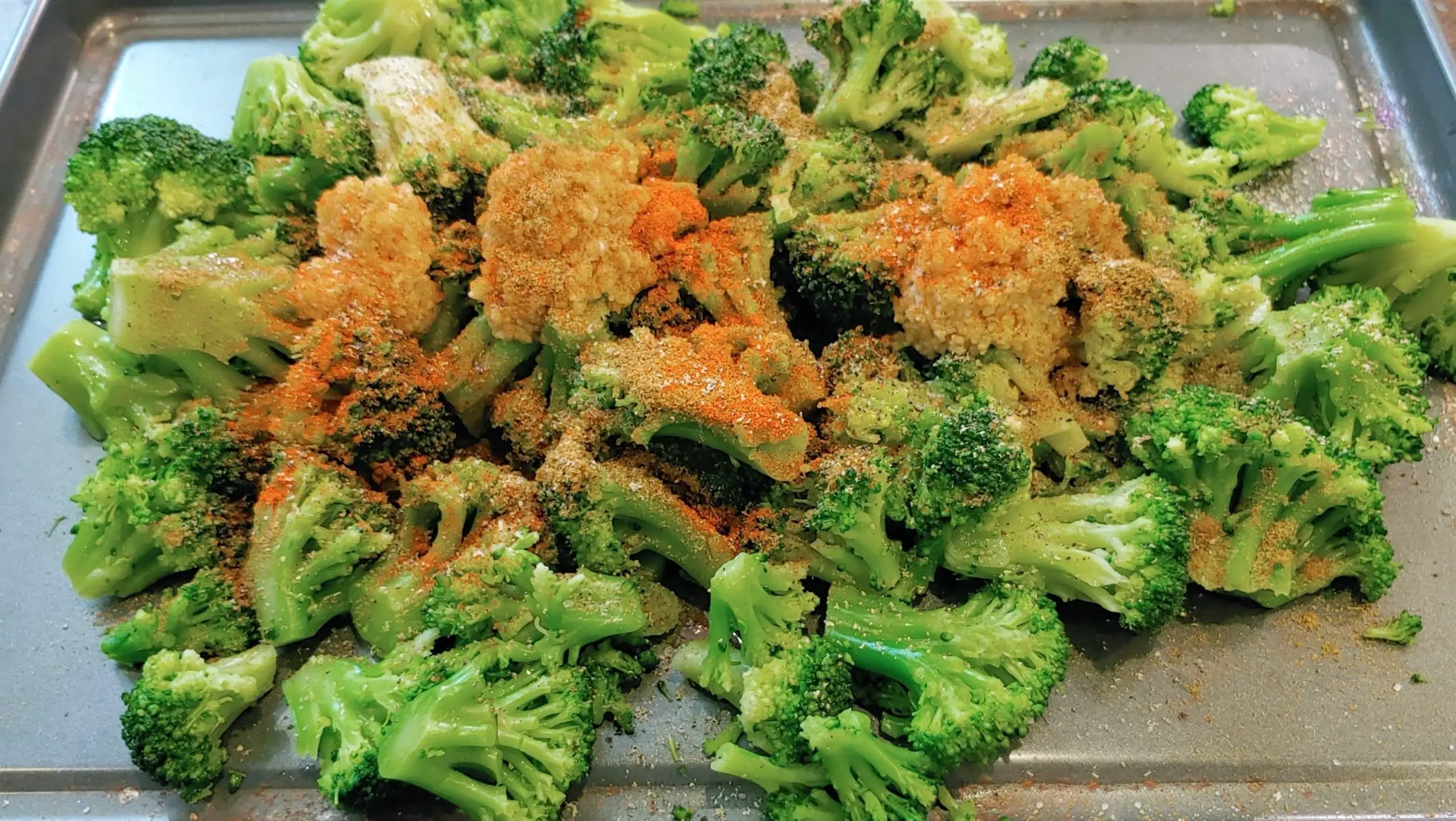 Roasted frozen Broccoli - Dining in with Danielle