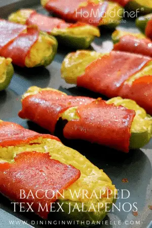 Bacon Wrapped Tex Mex Jalapenos