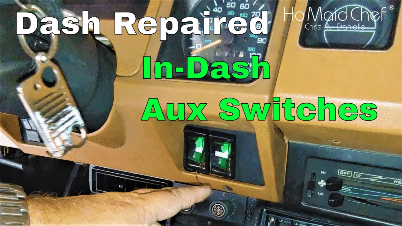 Dash Repair And Custom Aux Switches - Chris Does What