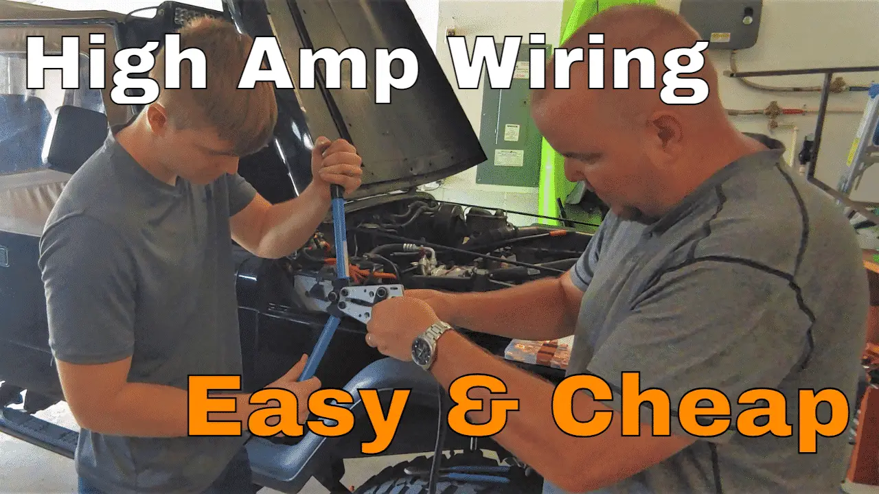 How To Terminate Wire, Tip Jumper Cables are Cheap, 4 To 0 Gauge - Chris Does What