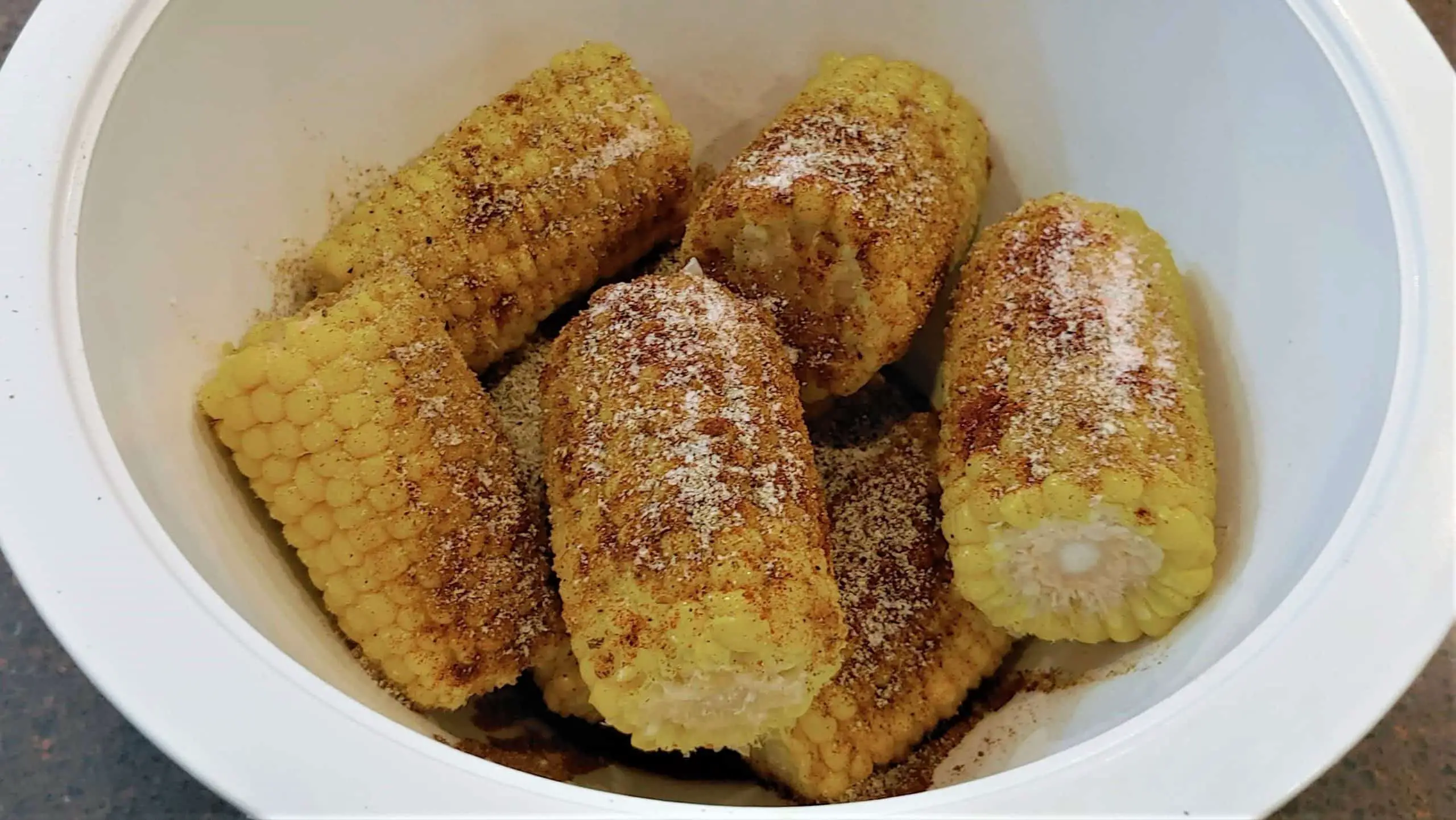 Frozen Corn on the Cob - Dining in with Danielle