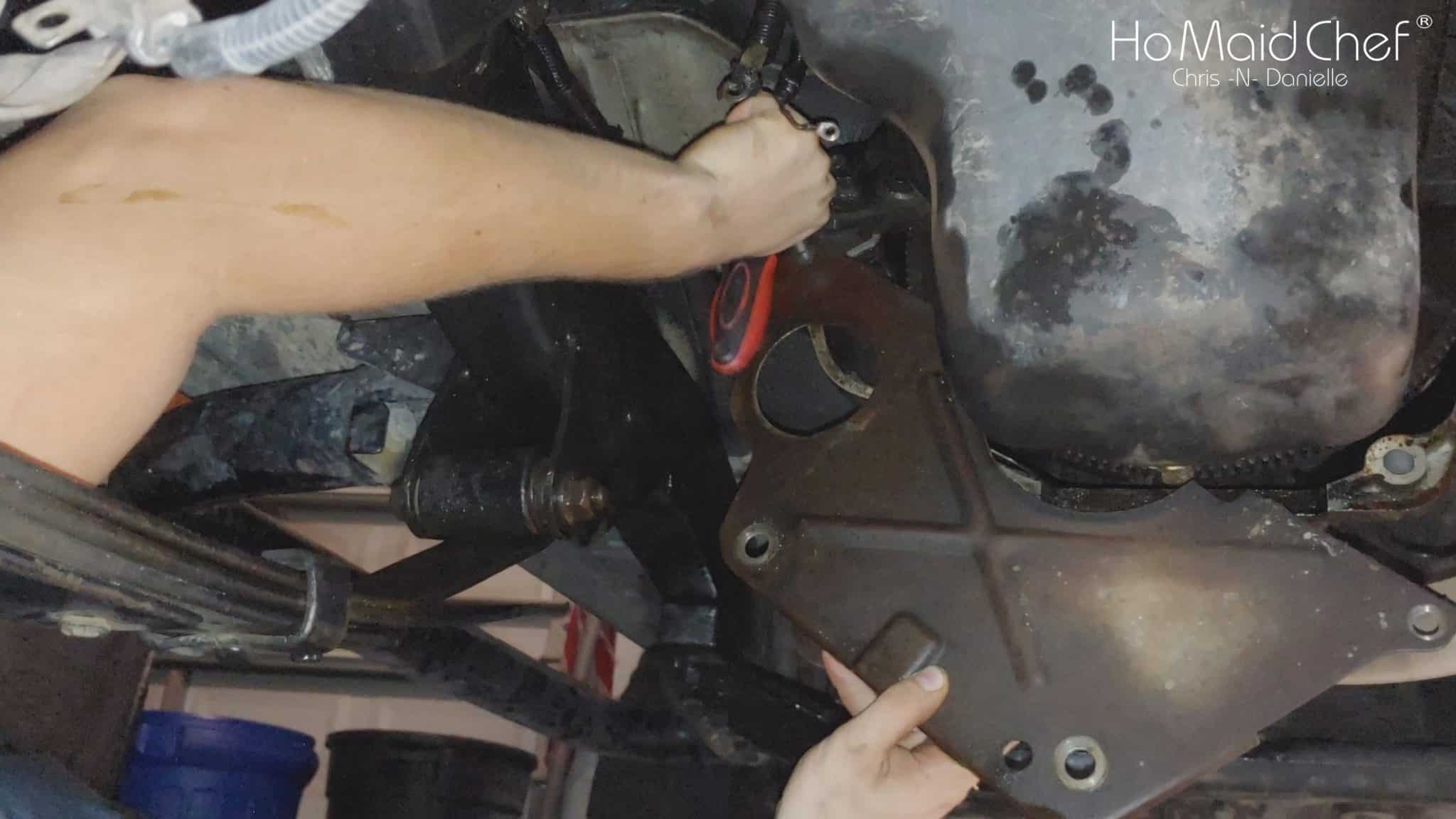 How To Replace Jeep 2.5 Oil Pan Gasket Chris Does What "With Danielle"