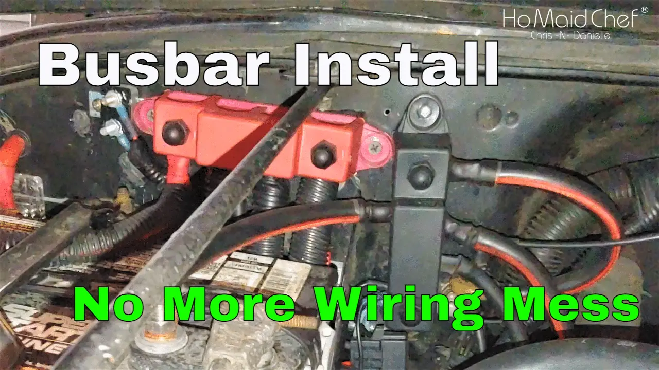 Installing High Amp Battery Busbars, Cleaning Jeep Wiring - Chris Does What