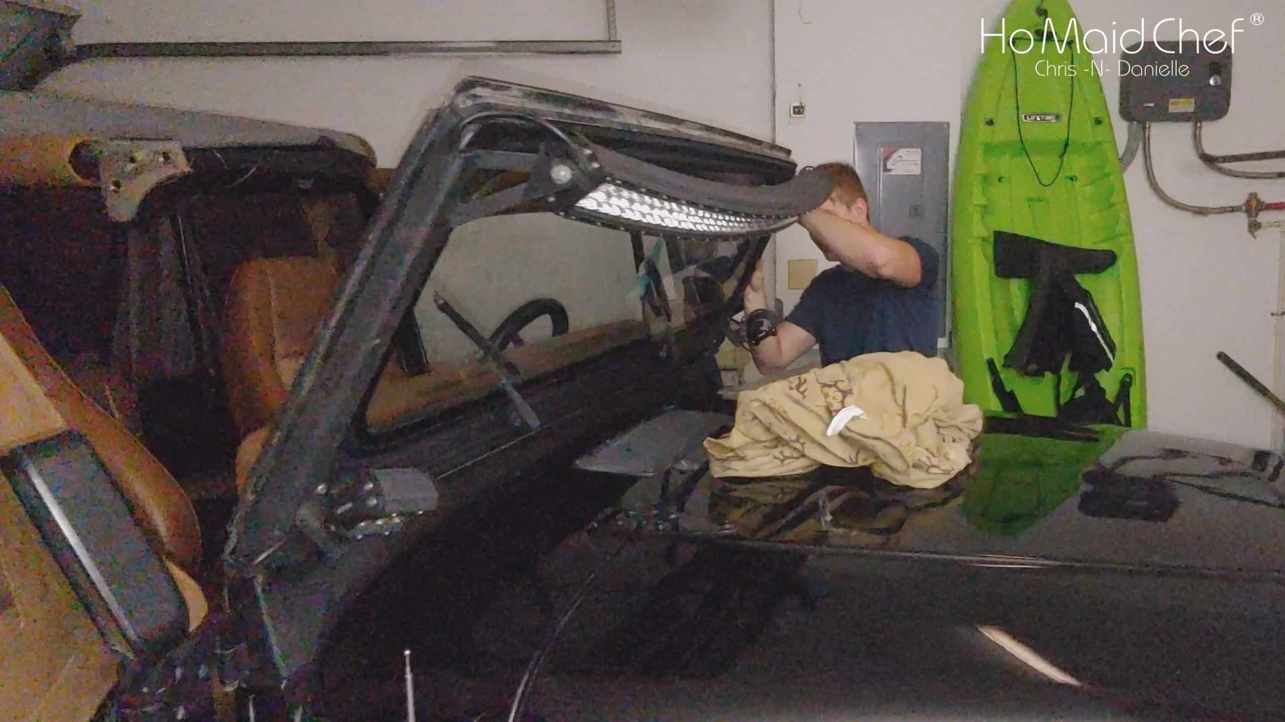 Lower The Jeep YJ Windshield - Chris Does What