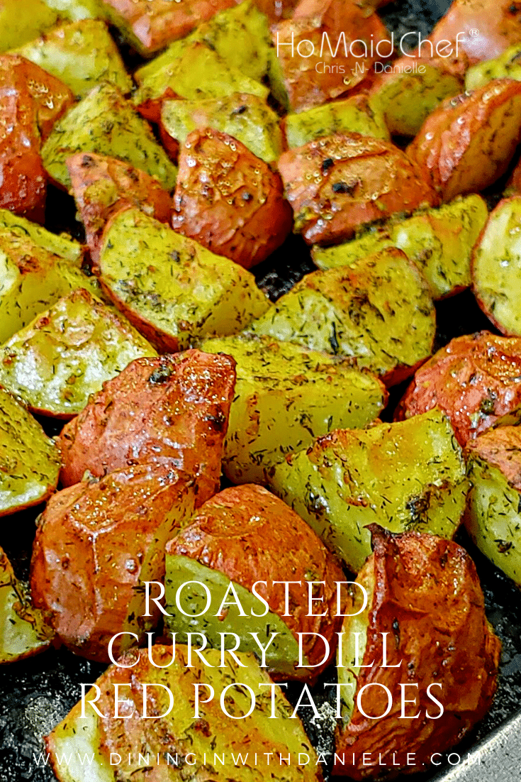 Roasted potatoes - Dining in with Danielle