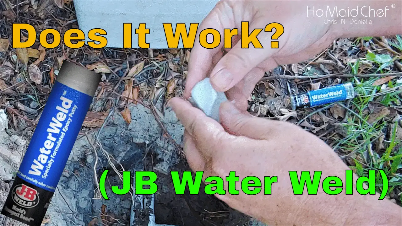 Does It Work, JB Water Weld To Fix Irrigation Pipe - Chris Does What