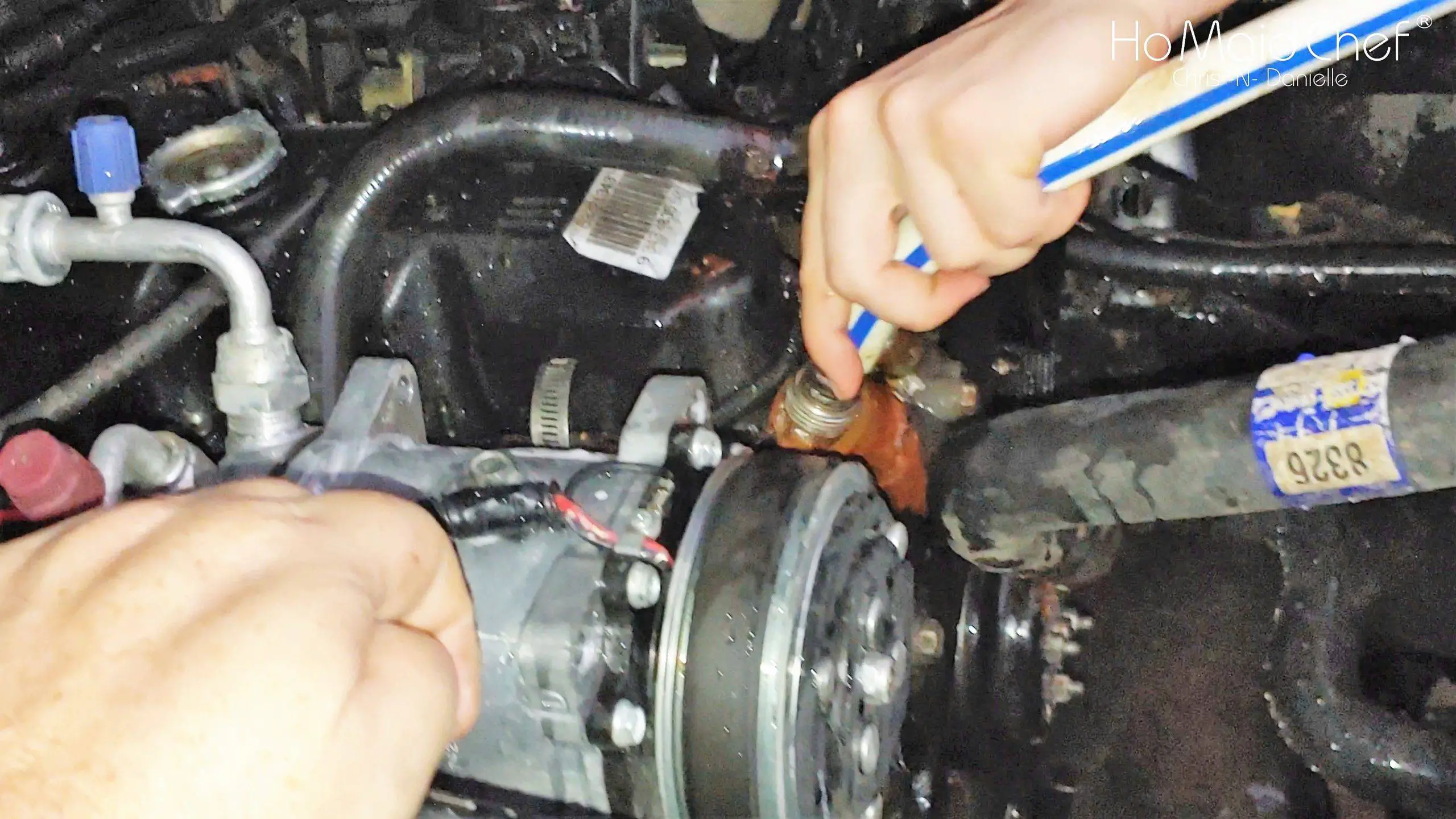 Flush top Radiator Hose And Thermostat - Chris Does What