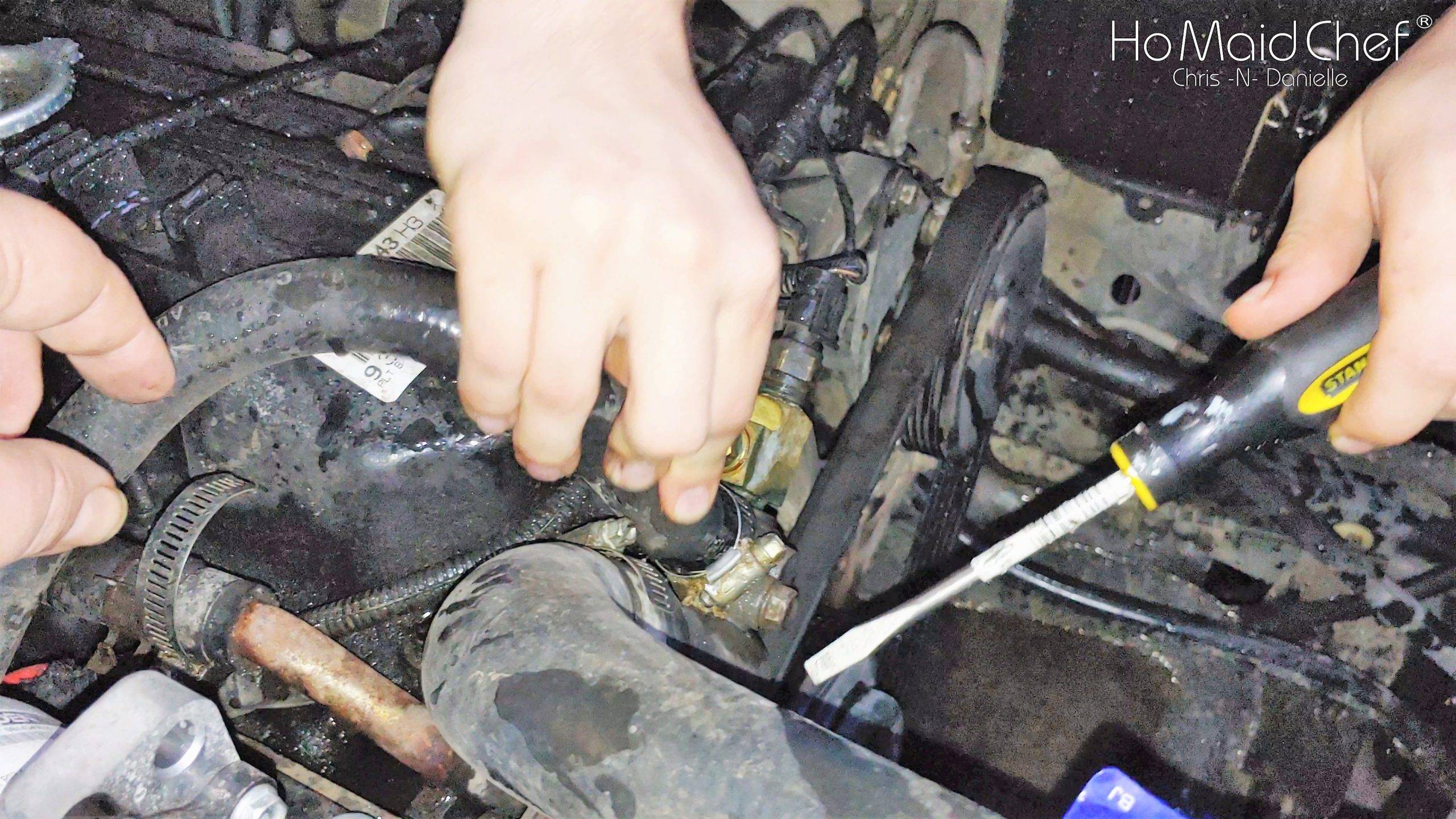 Remove Heater Core Hose - Chris Does What