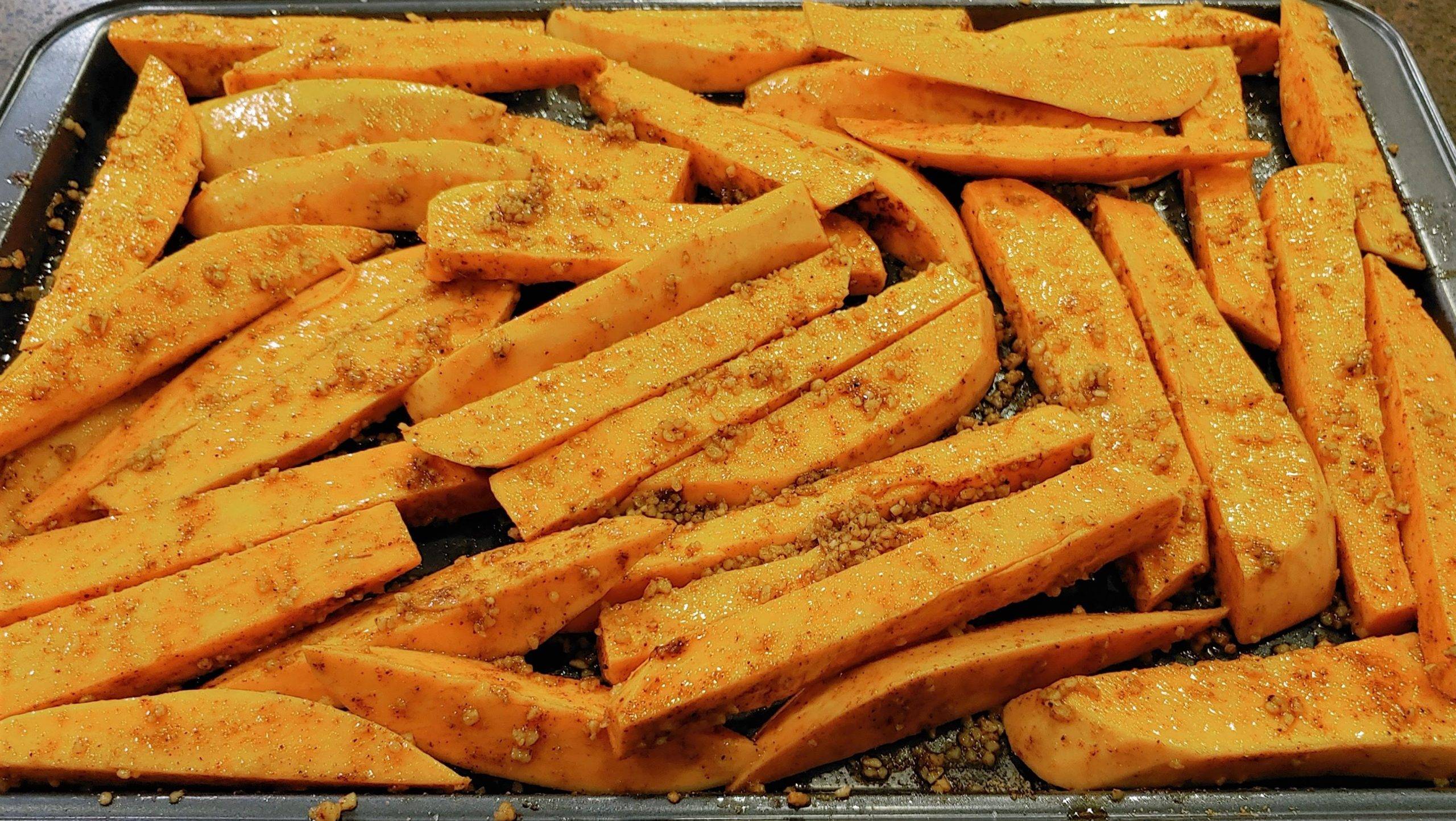 Sweet Potato Fries - Dining in with Danielle