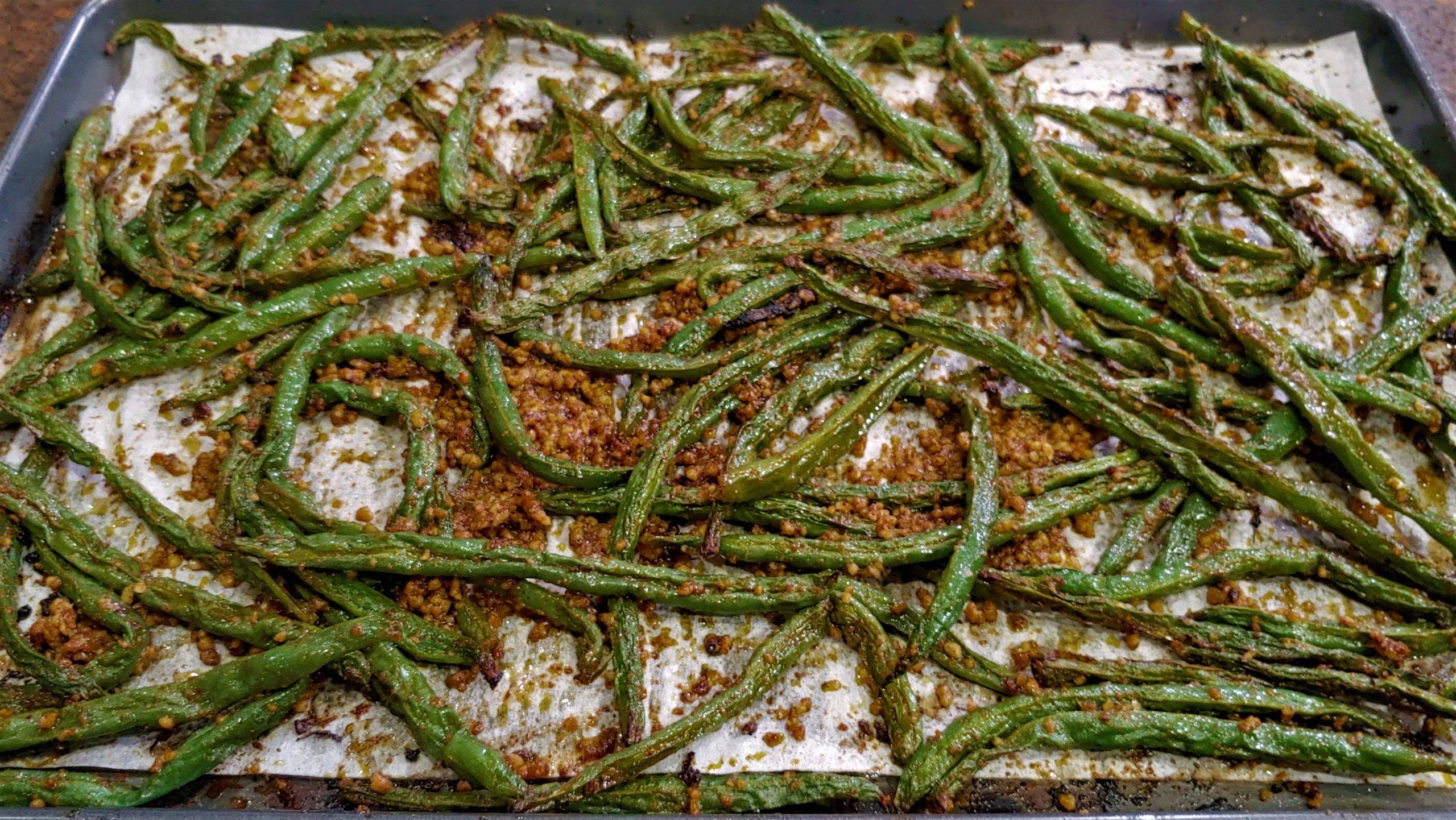 Roasted Green Beans - Dining in with Danielle