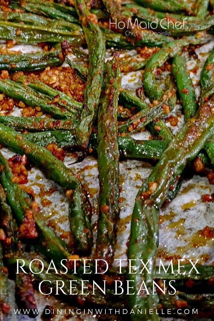 Roasted green beans - Dining in with Danielle