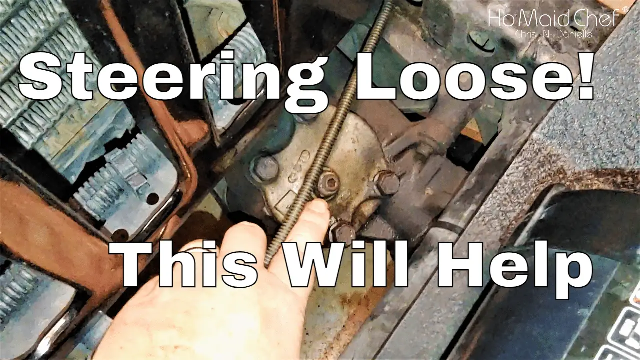 Steering Box Adjustment, Helps Loose, Sloppy Steering - Chris Does What