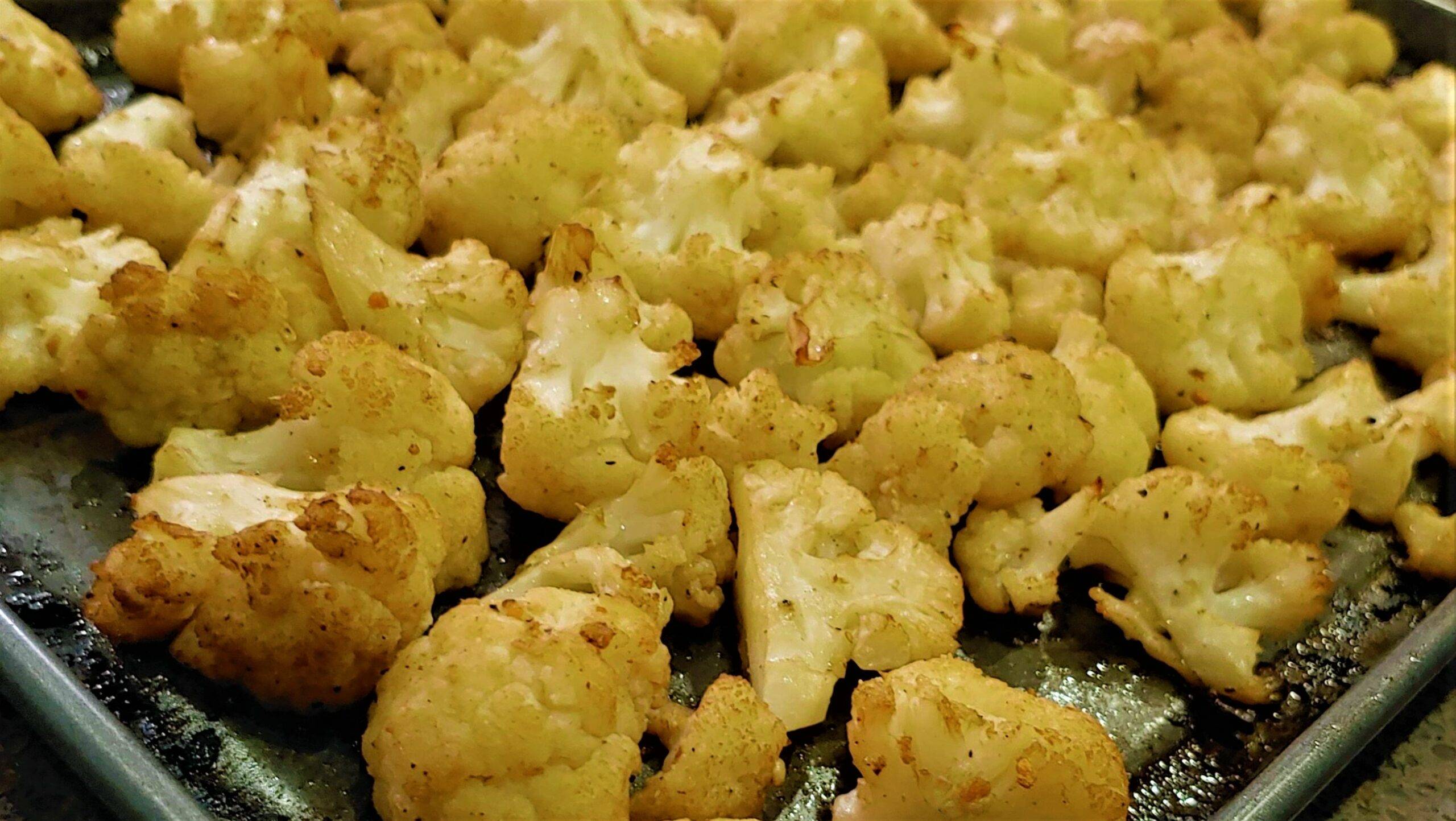 Roasted Sweet Cauliflower Delicious Side Dish! cauliflower - Dining in with Danielle