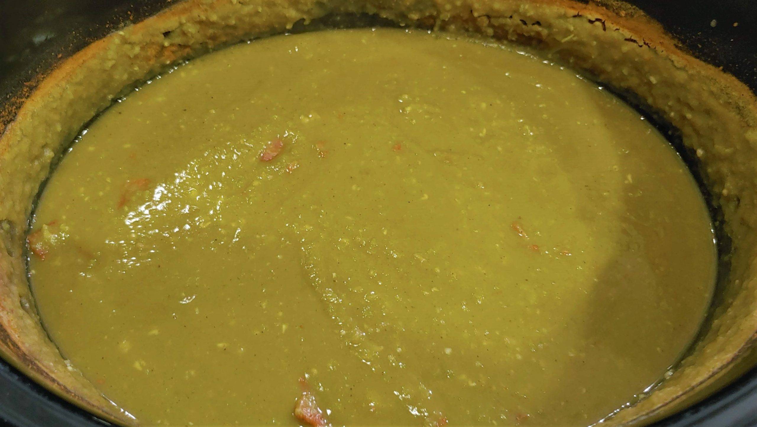Crockpot Split Pea Soup - Dining in with Danielle