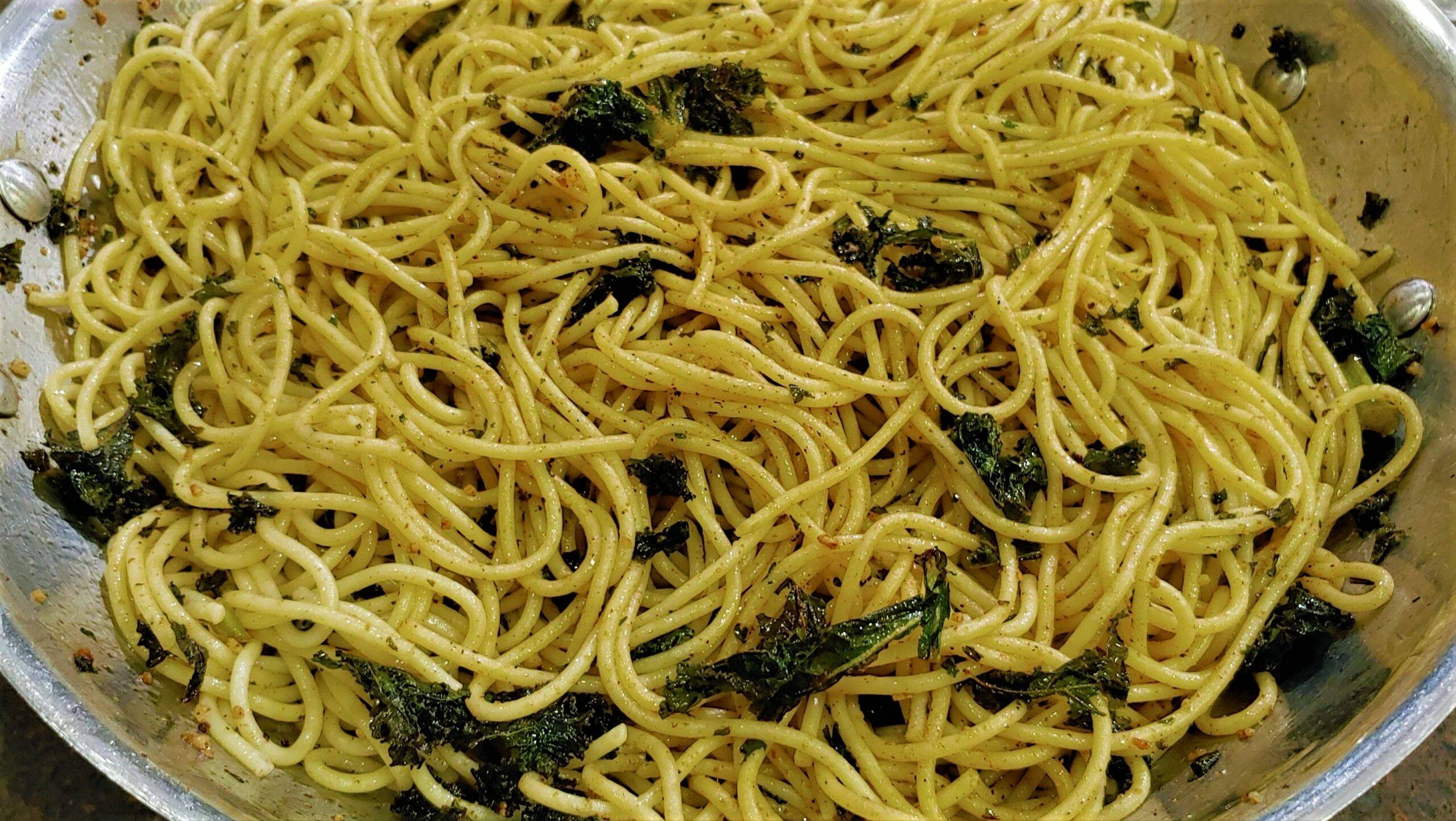 Kale Pasta - Dining in with Danielle