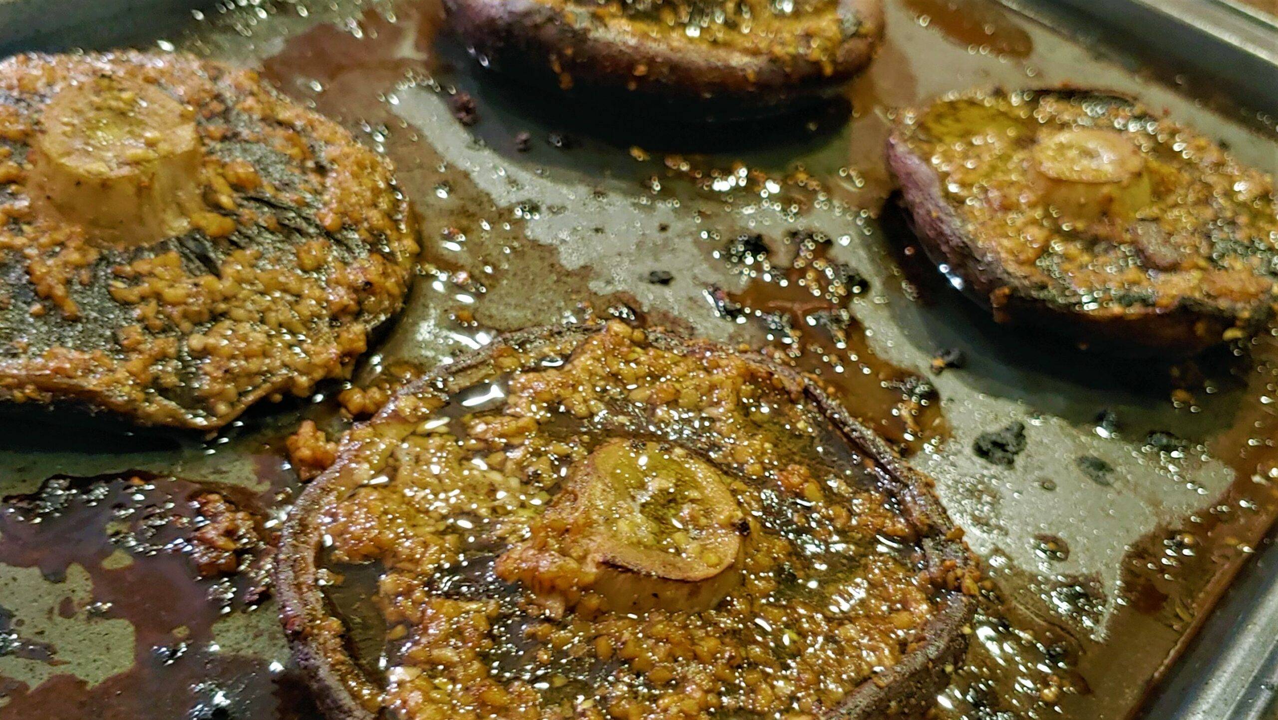 Roasted Balsamic Portabella Steaks Marinated and Oven Roasted! Portabella Mushroom steaks - Dining in with Danielle