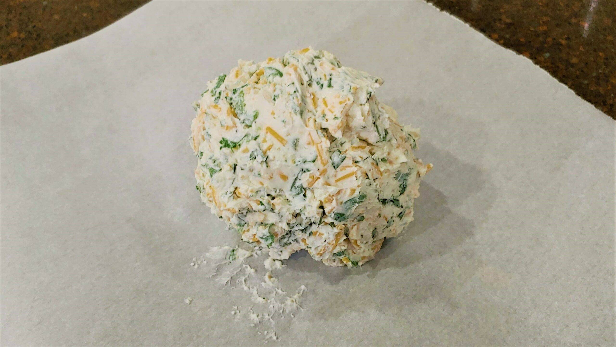 cheddar cheese ball - Dining in with Danielle