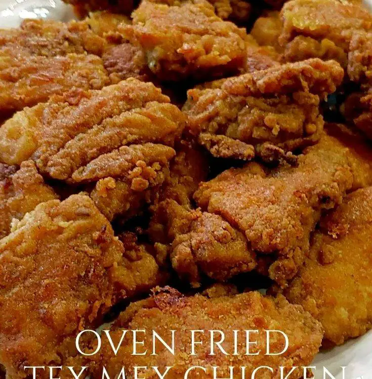 Oven Fried Chicken - Dining in with Danielle