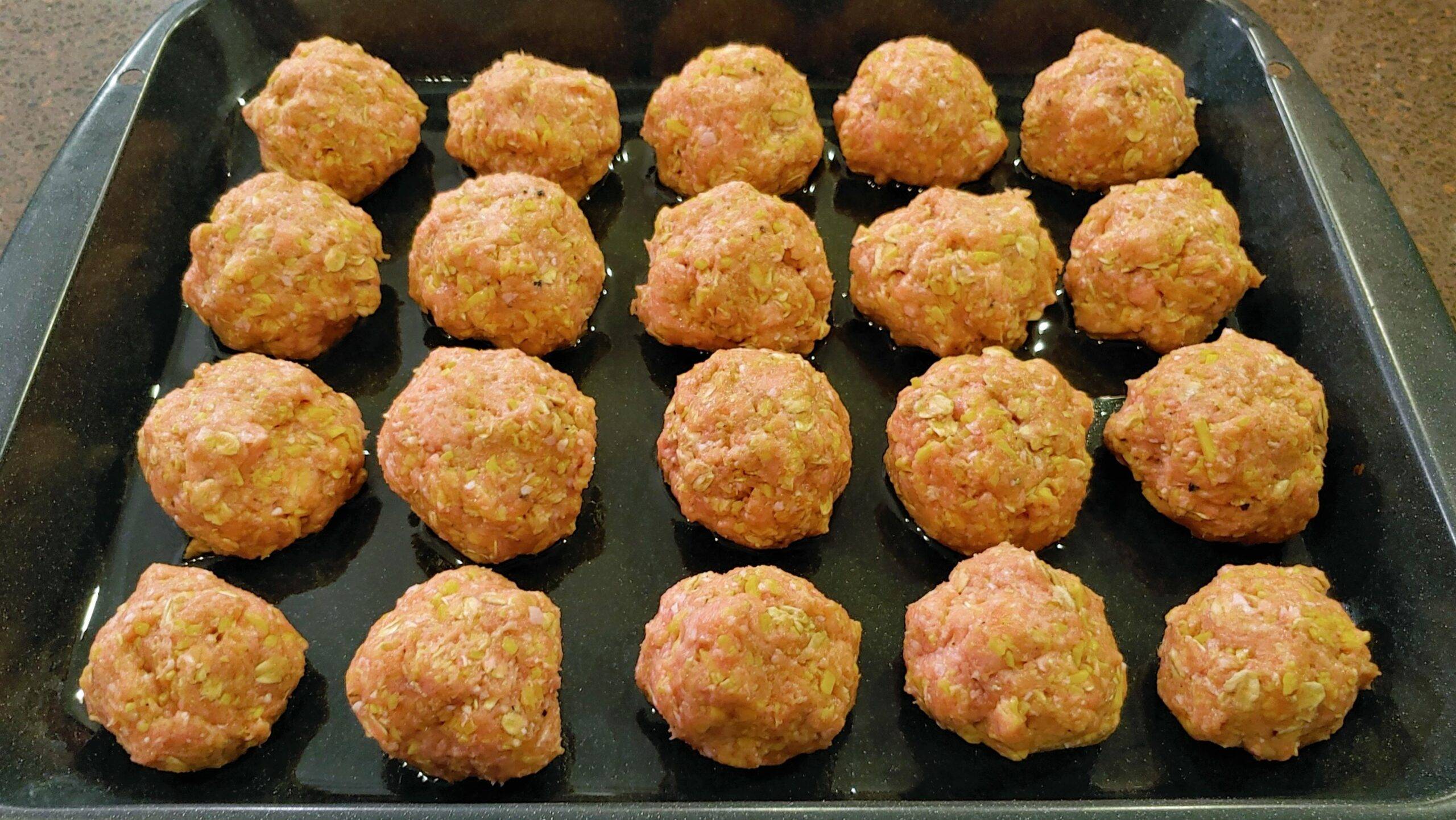 Cheesy Tex Mex Meatballs Prepared! cheesy meatballs - Dining in with Danielle