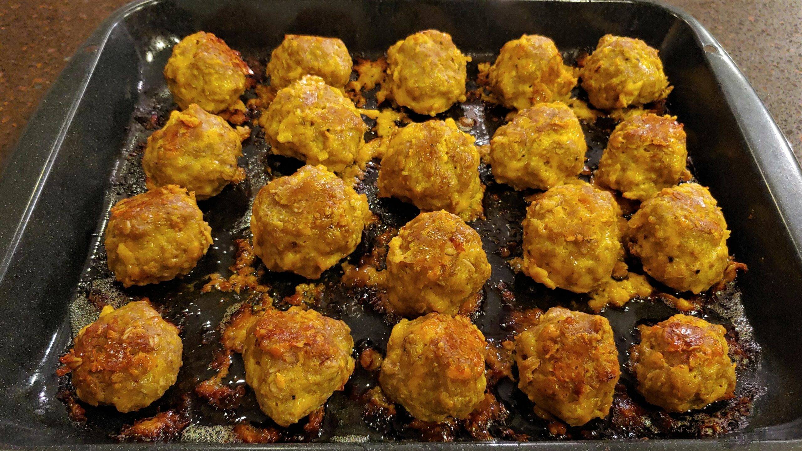 Turkey Meatballs - Dining in with Danielle