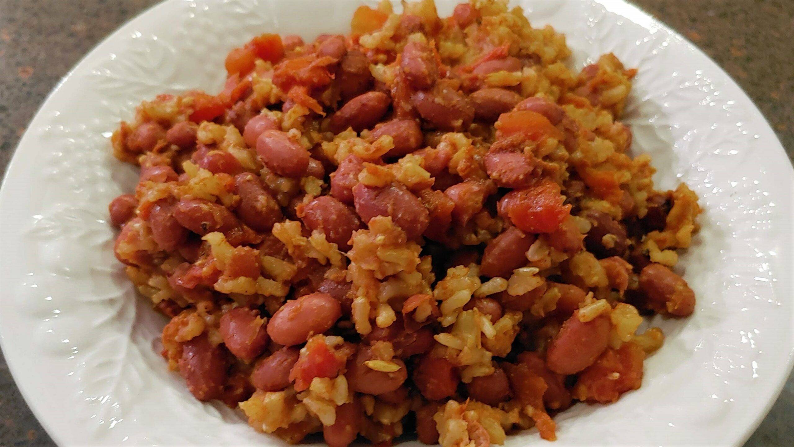 Red Beans and Rice - Dining in with Danielle
