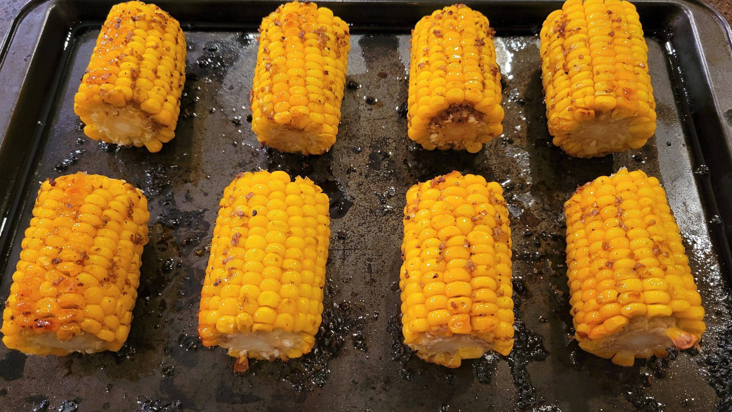 Frozen corn on the cob - Dining in with Danielle