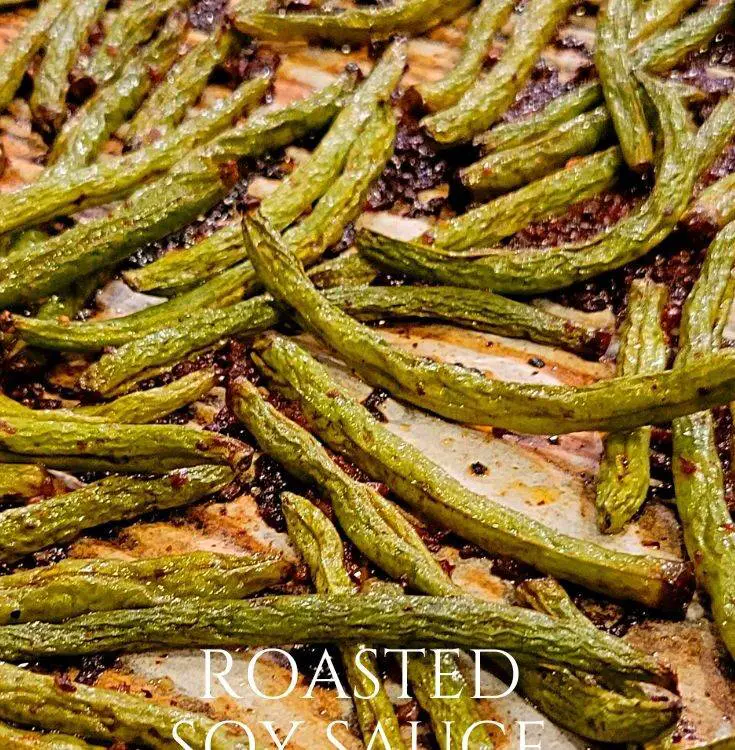 roasted green beans - Dining in with Danielle