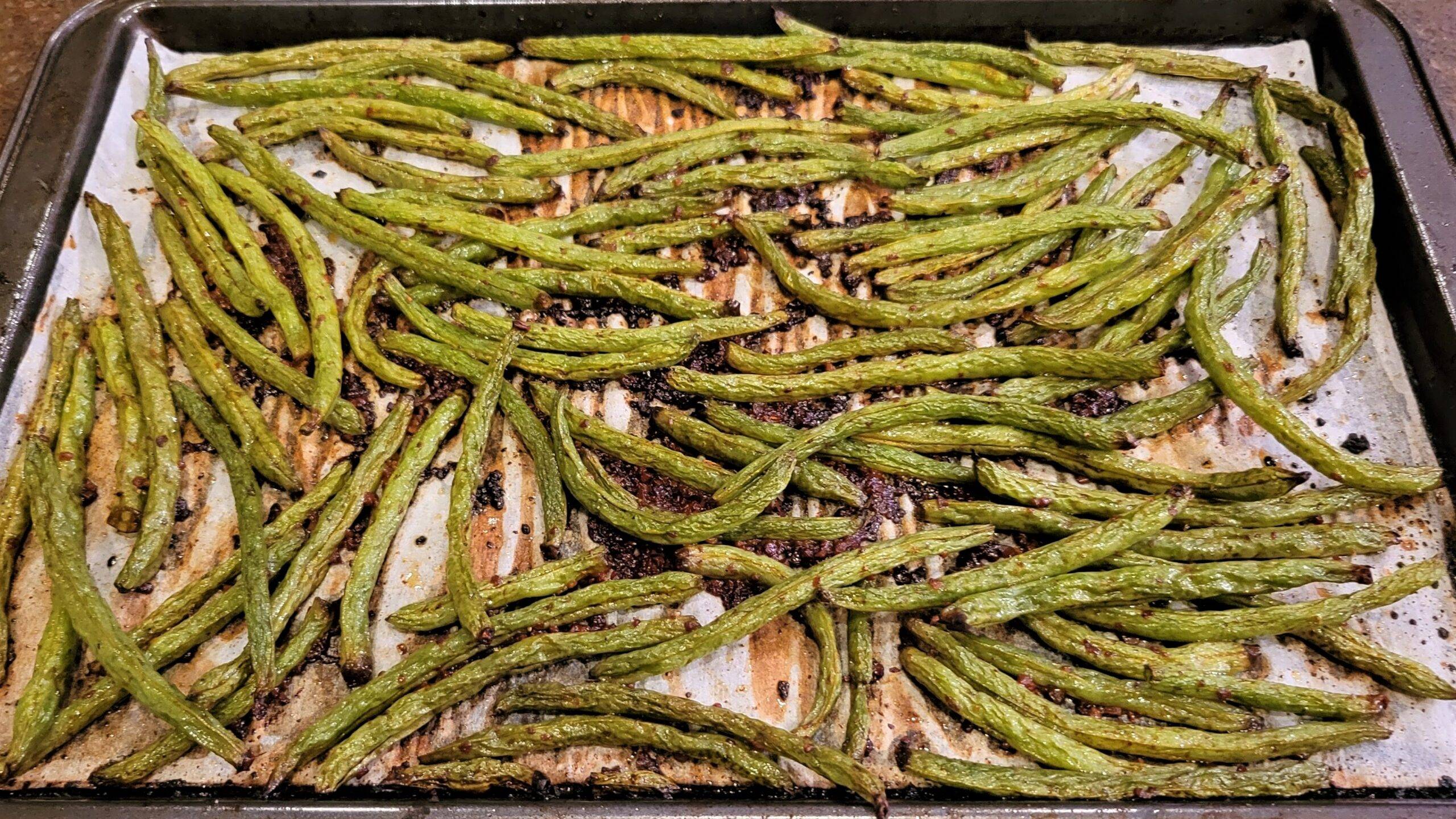 fresh green beans - Dining in with Danielle