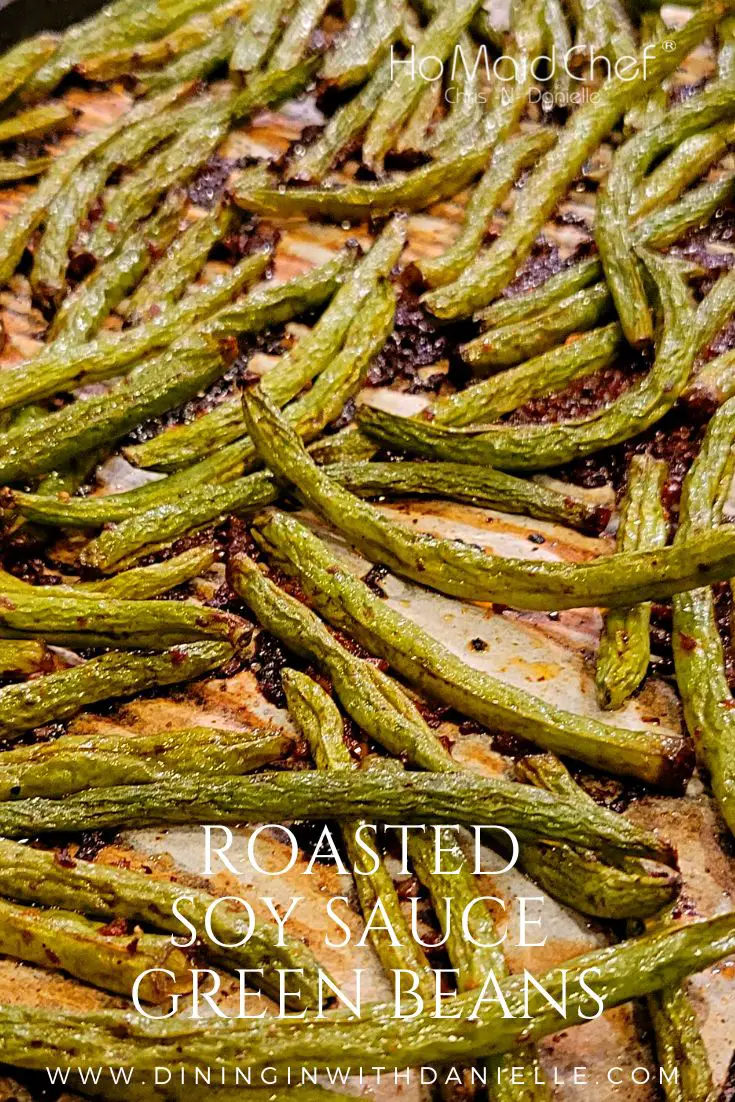 roasted green beans - Dining in with Danielle