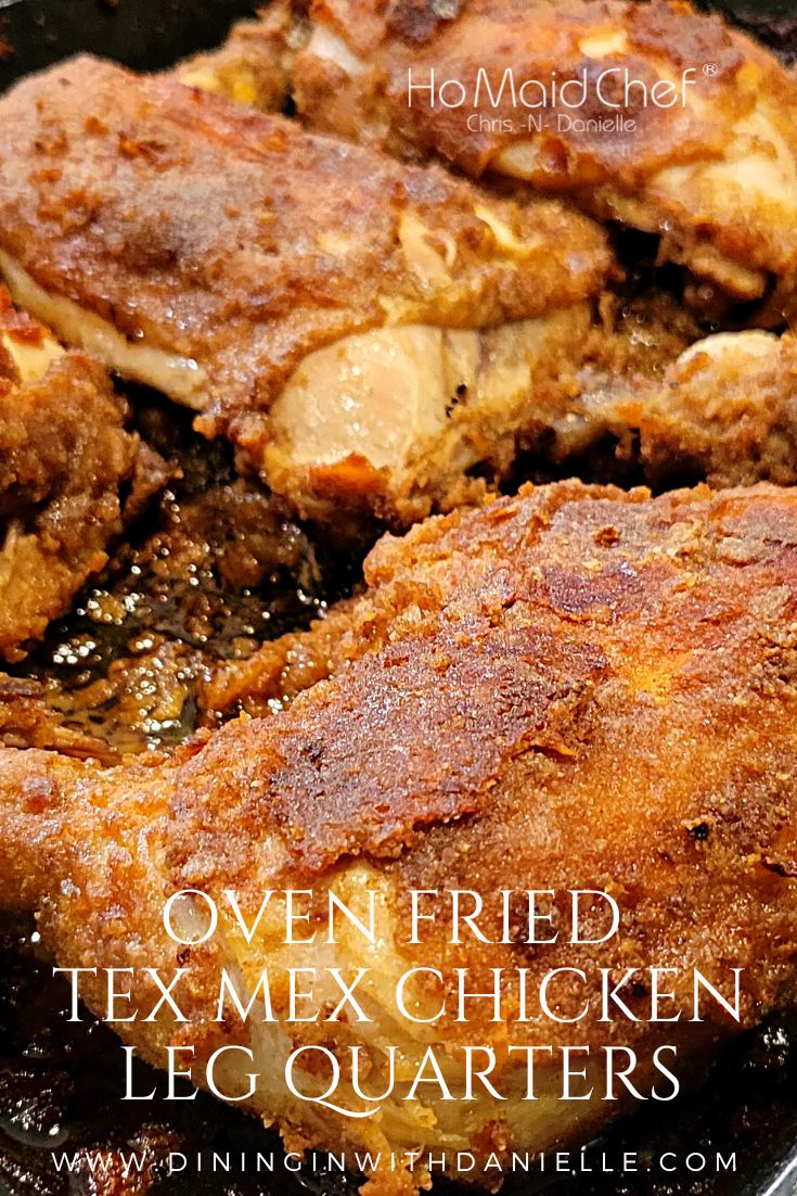 Oven Fried Chicken - Dining in with Danielle