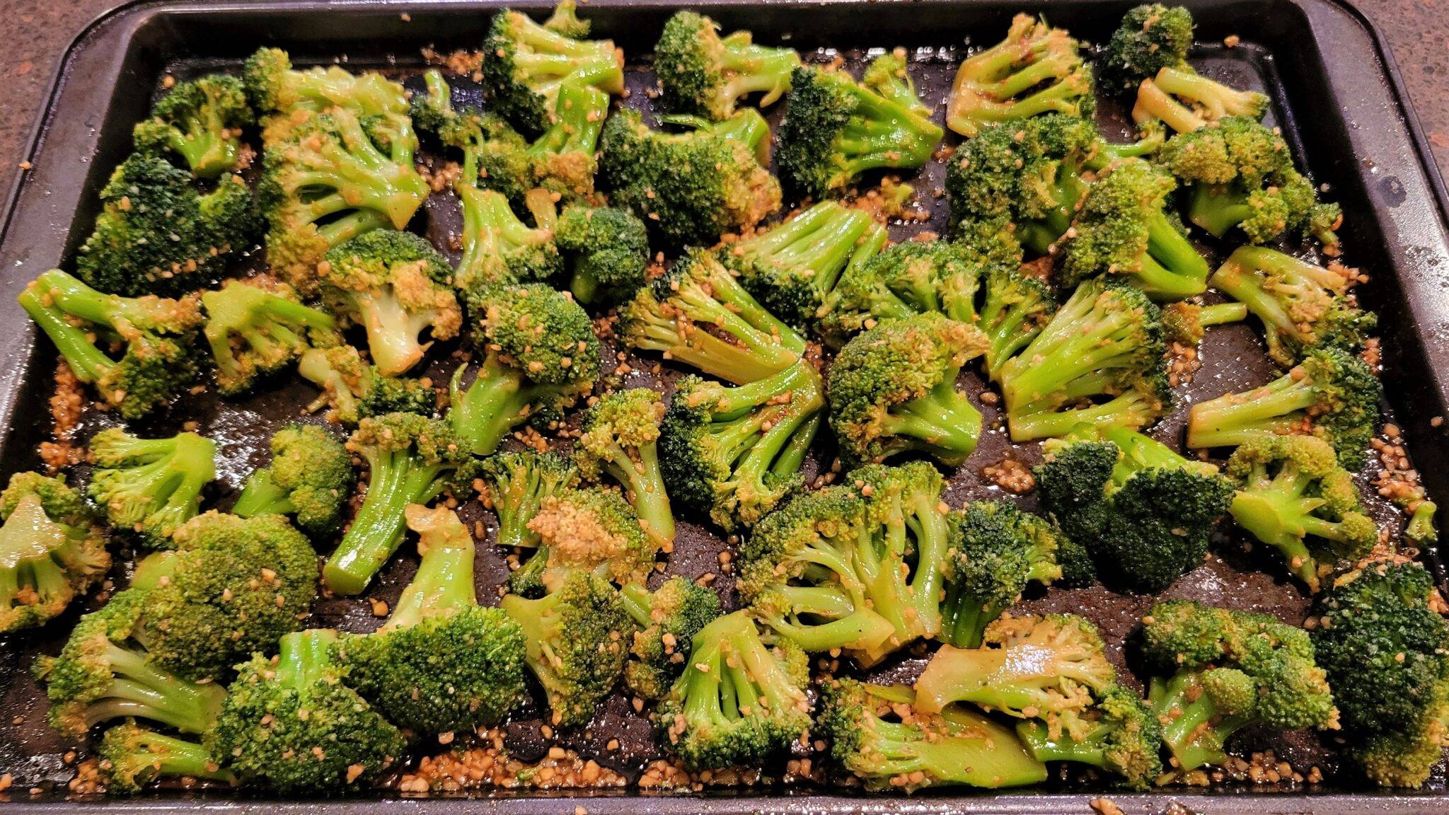 Roasted Soy Sauce Spicy Broccoli Dining in with Danielle