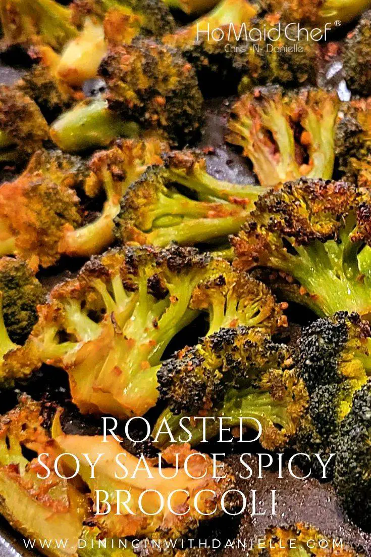 roasted broccoli - Dining in with Danielle