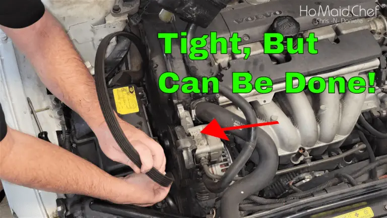 Replace a Serpentine Belt On Volvo - Chris Does What