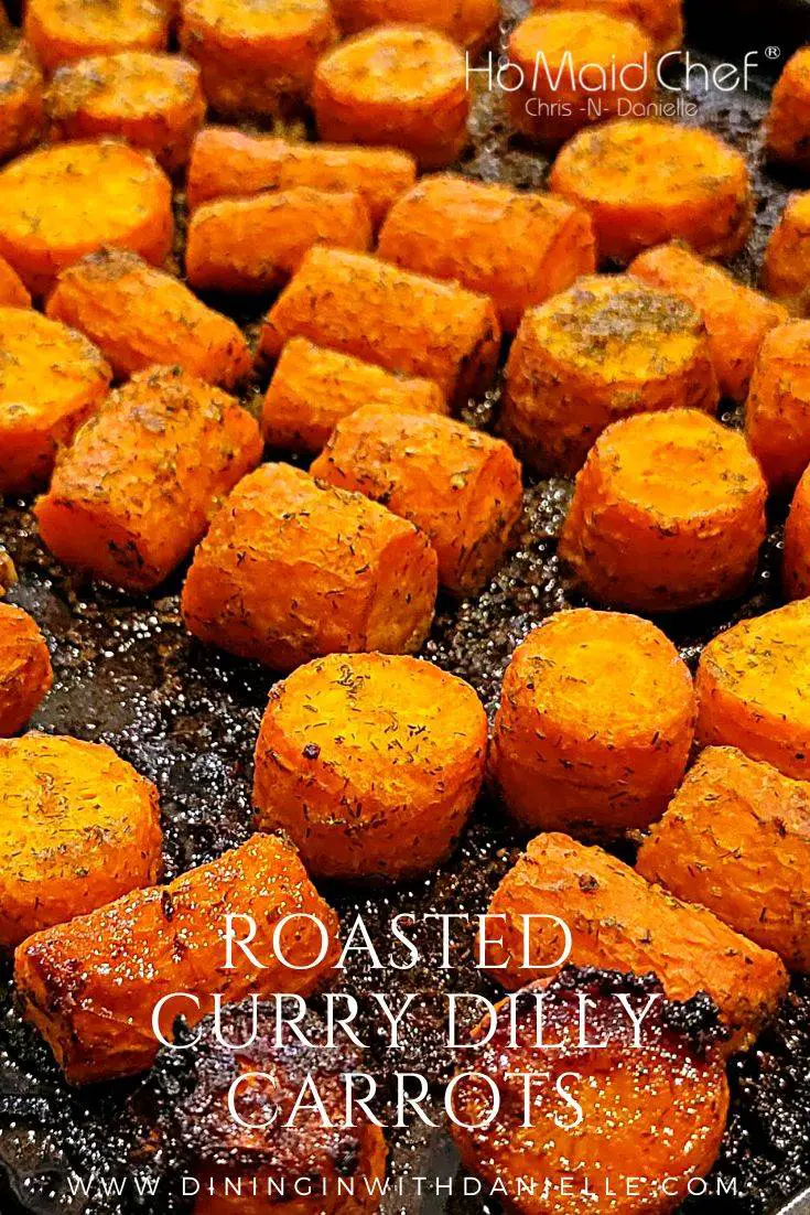 Roasted Carrots - Dining in with Danielle