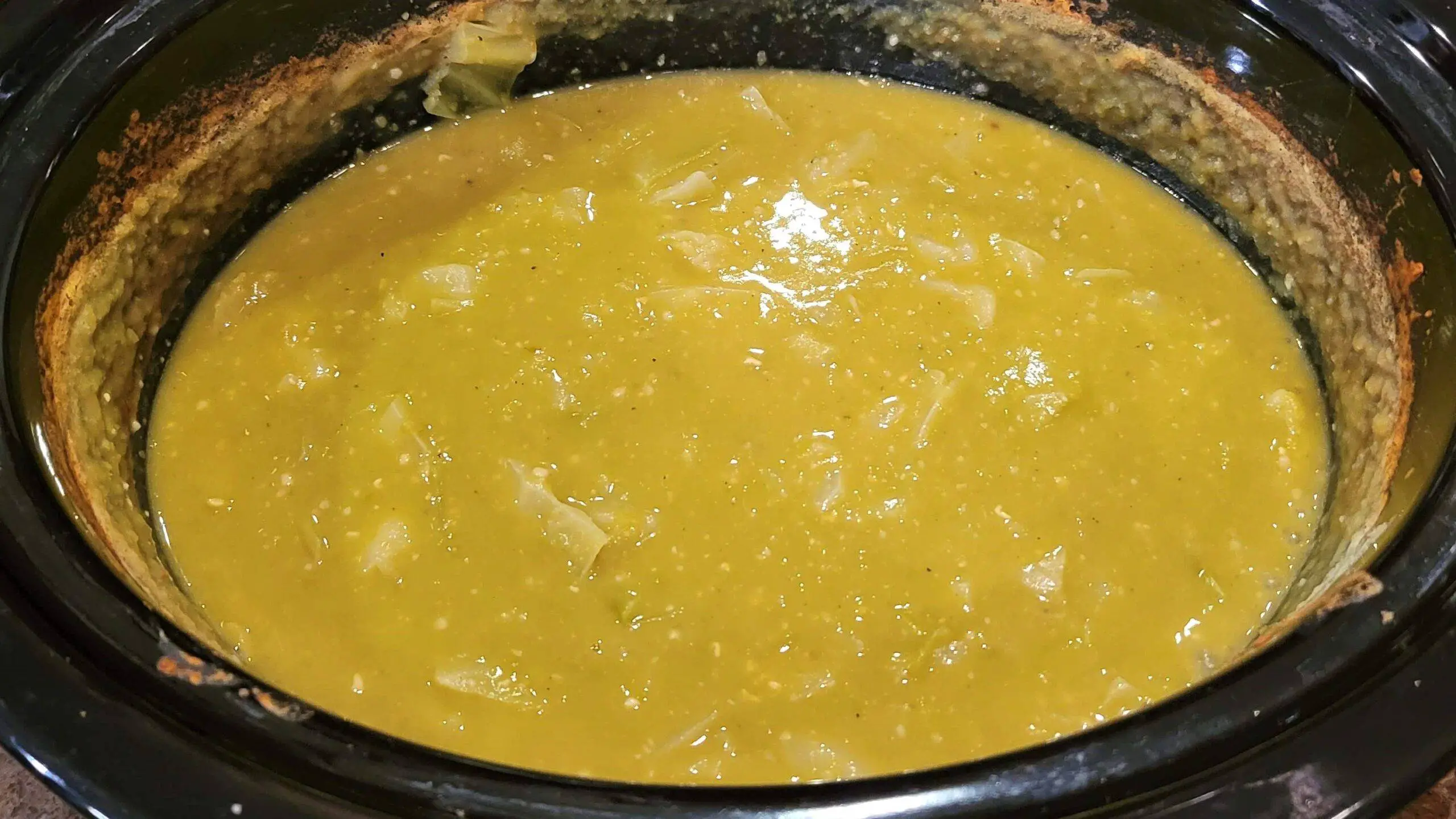 Green Split Pea Soup - Dining in with Danielle