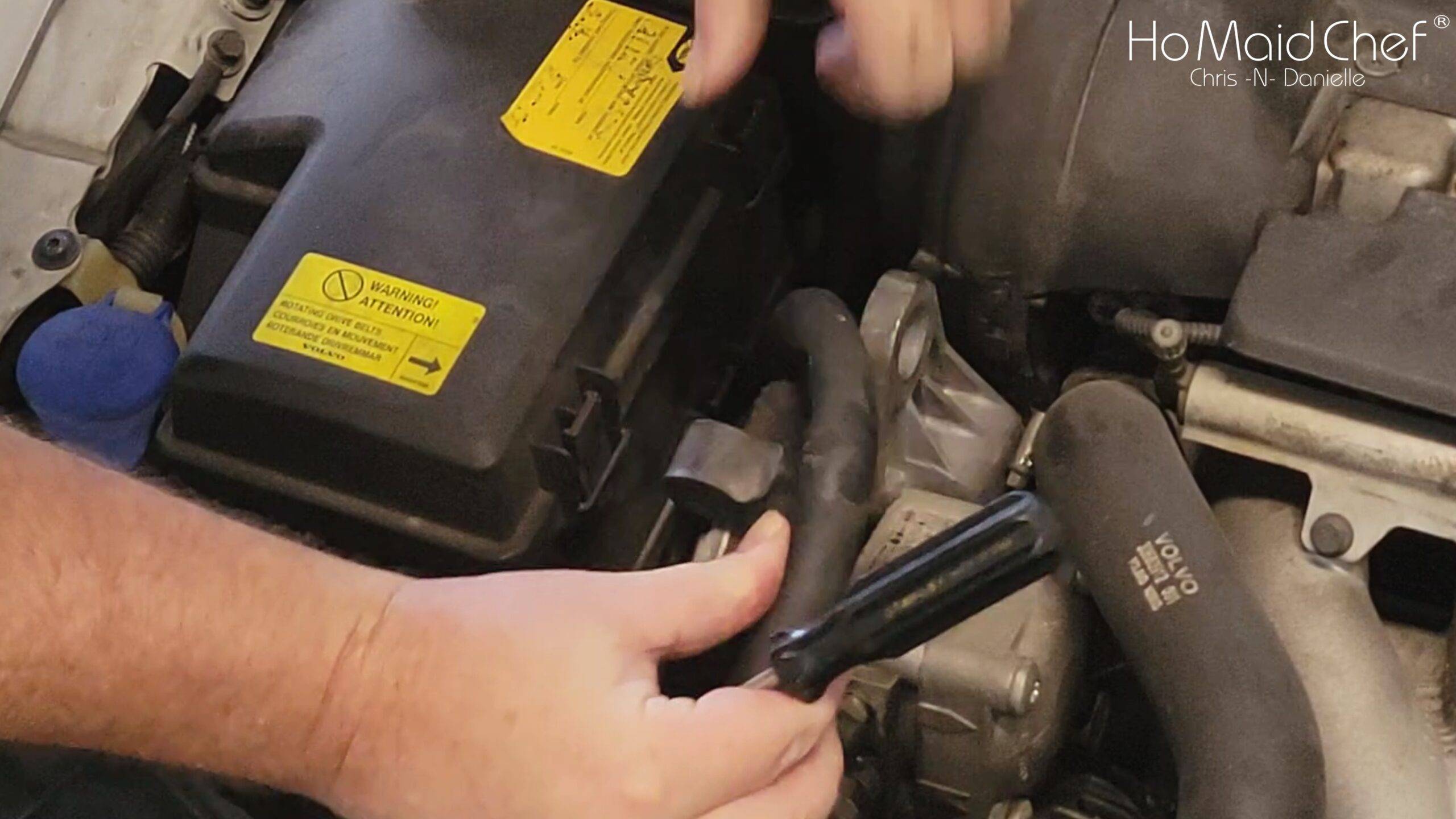 Unclip Volvo Power Steering Pump Line - Chris Does What Unclip Volvo Power Steering Pump Line - Chris Does What